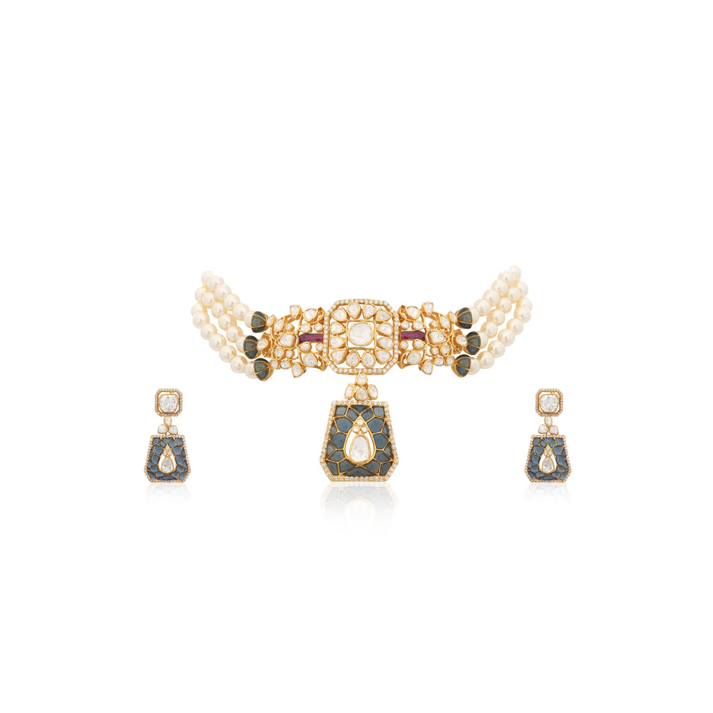 Mosaic Choker Set