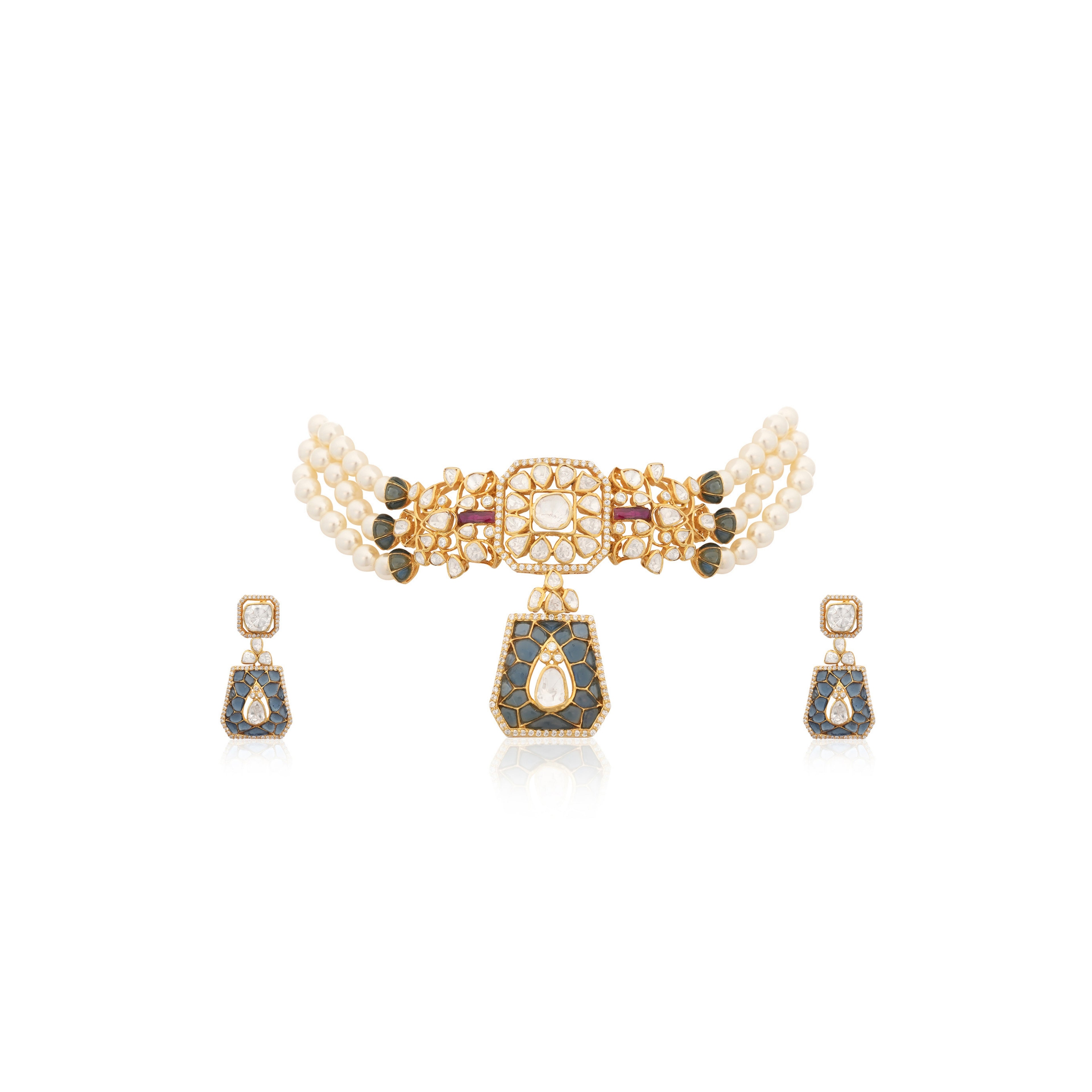 Mosaic Choker Set