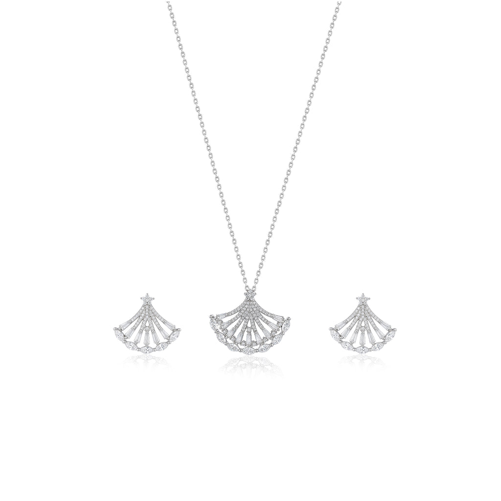 Aurelia Flare Necklace Set