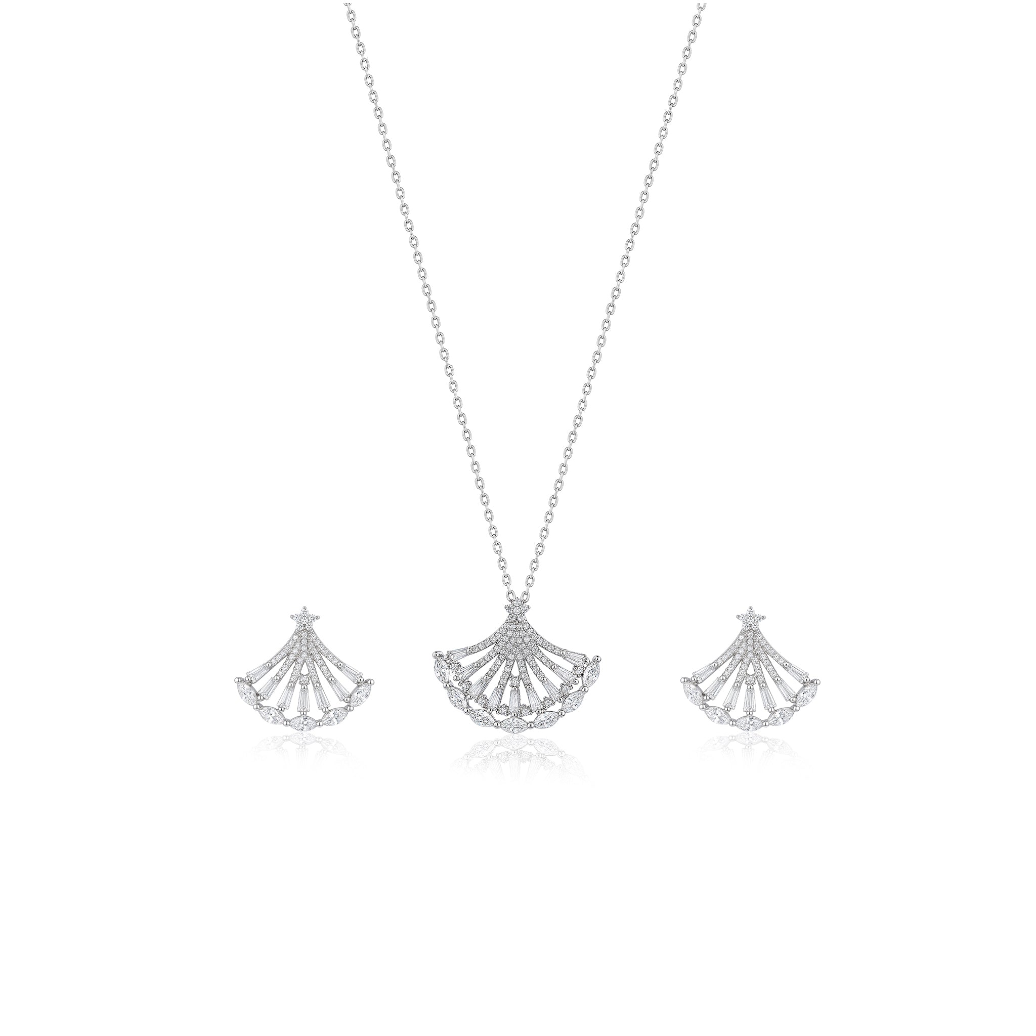 Aurelia Flare Necklace Set