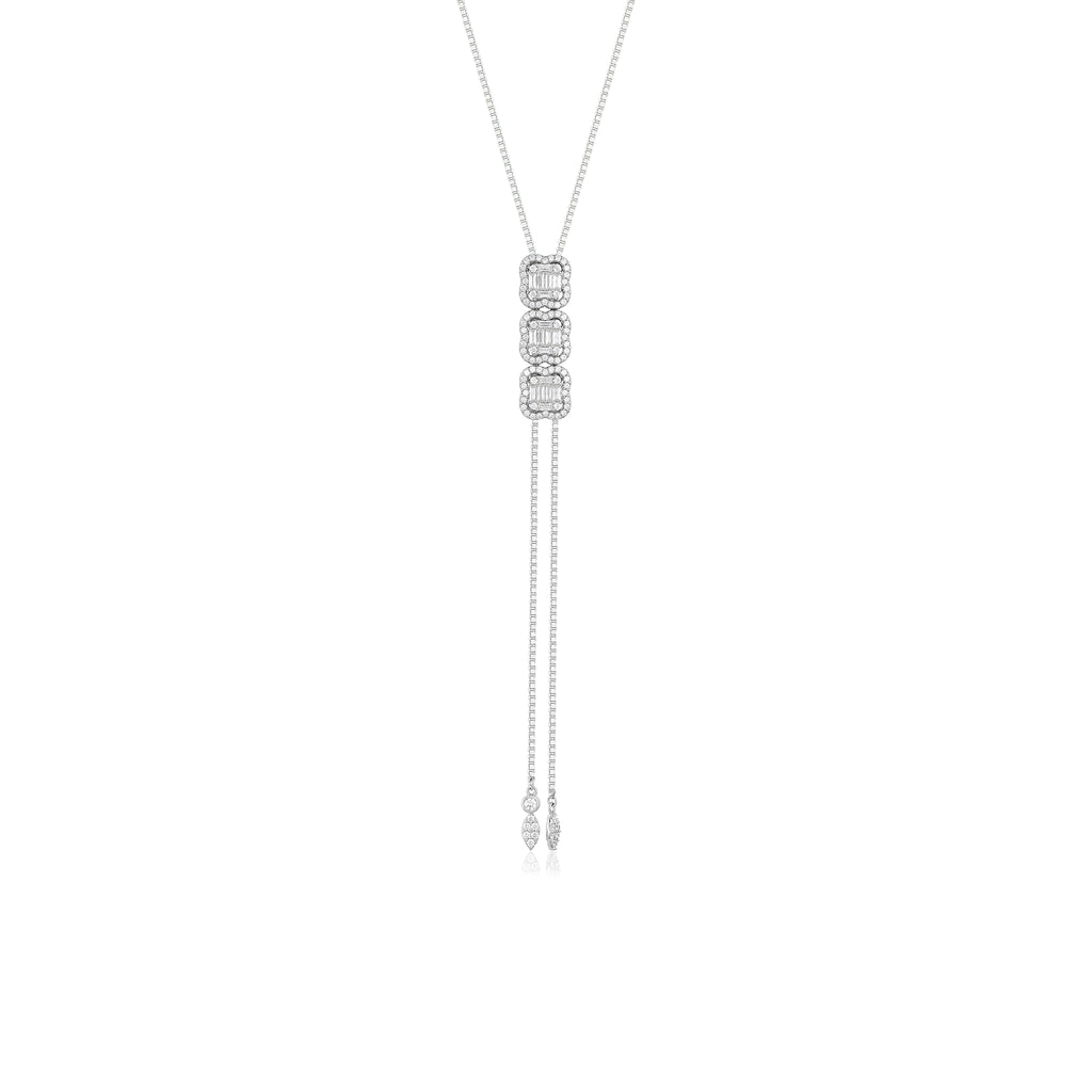 Baguette Lariat Set