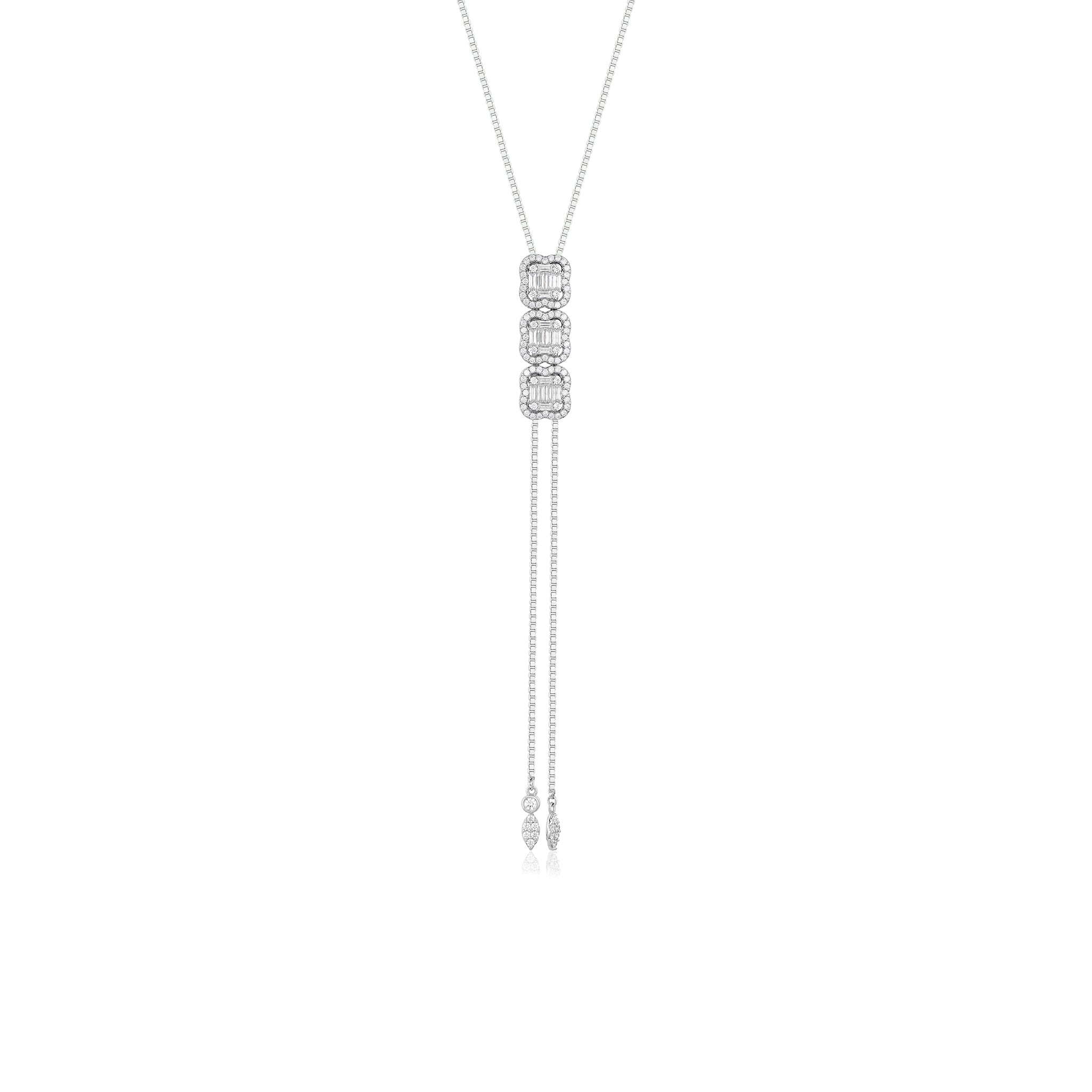 Baguette Lariat Set
