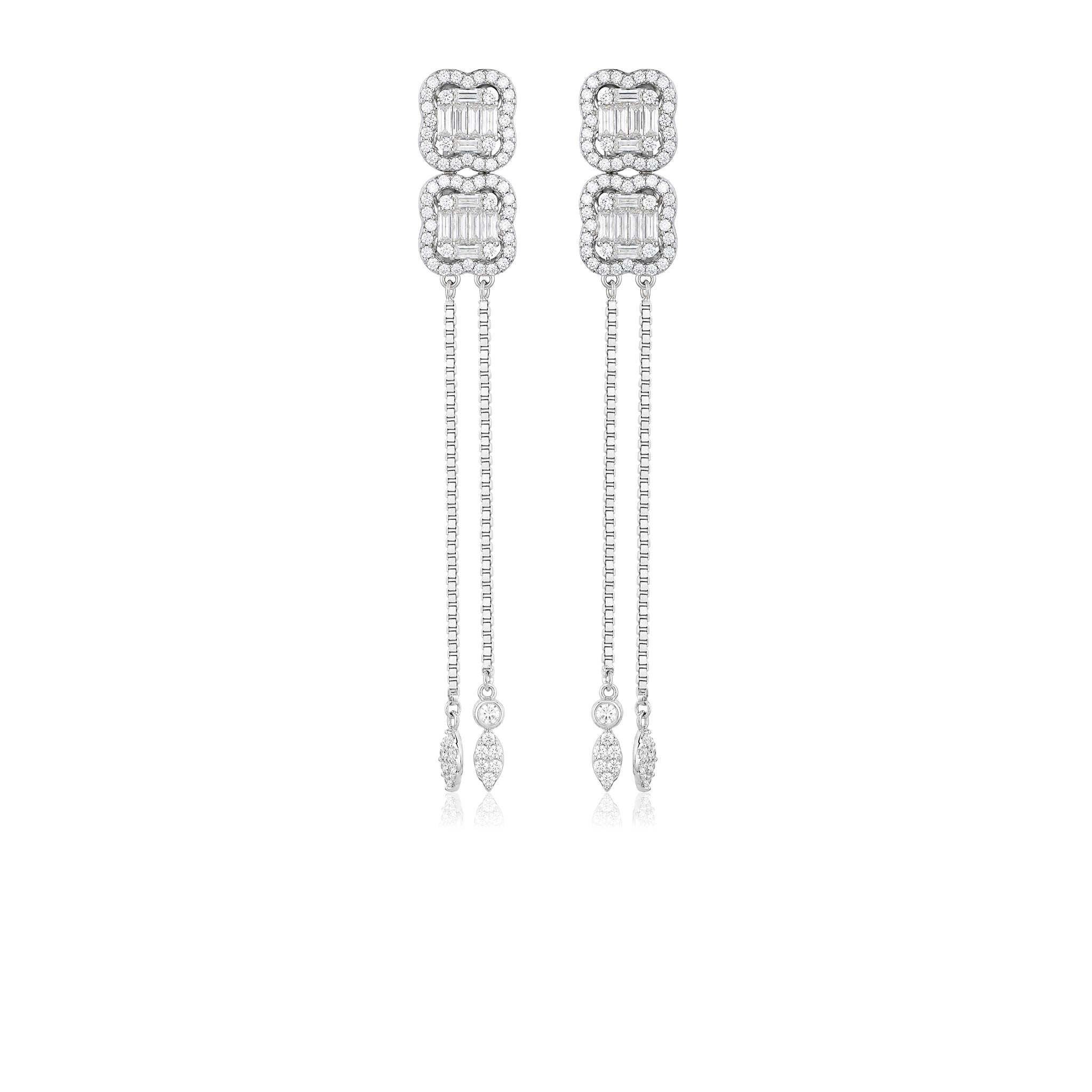 Baguette Lariat Set