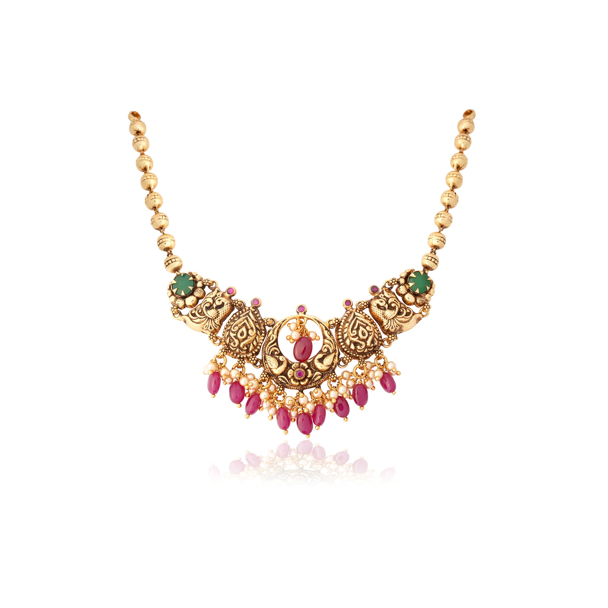 Ballal Peacock Necklace