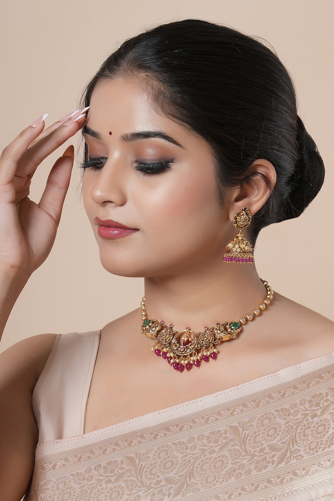 Ballal Peacock Necklace