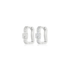 Carabiner Pavé  Huggies