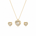 Northern Heart Pendant Set