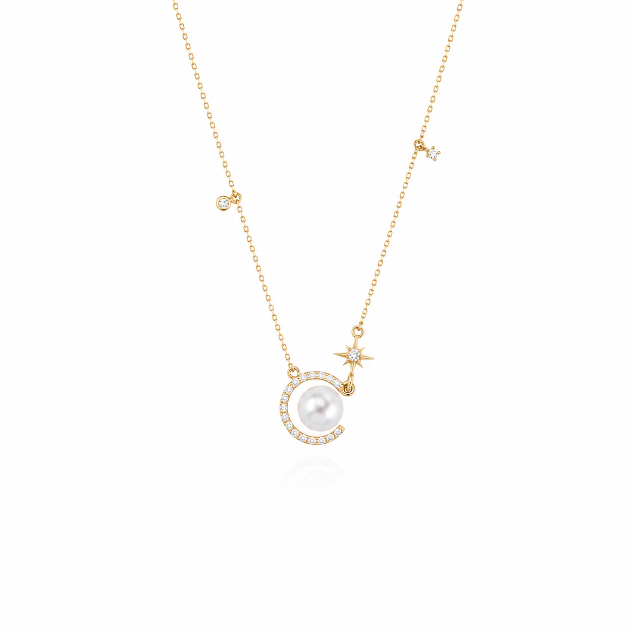 Waning Pearl Necklace