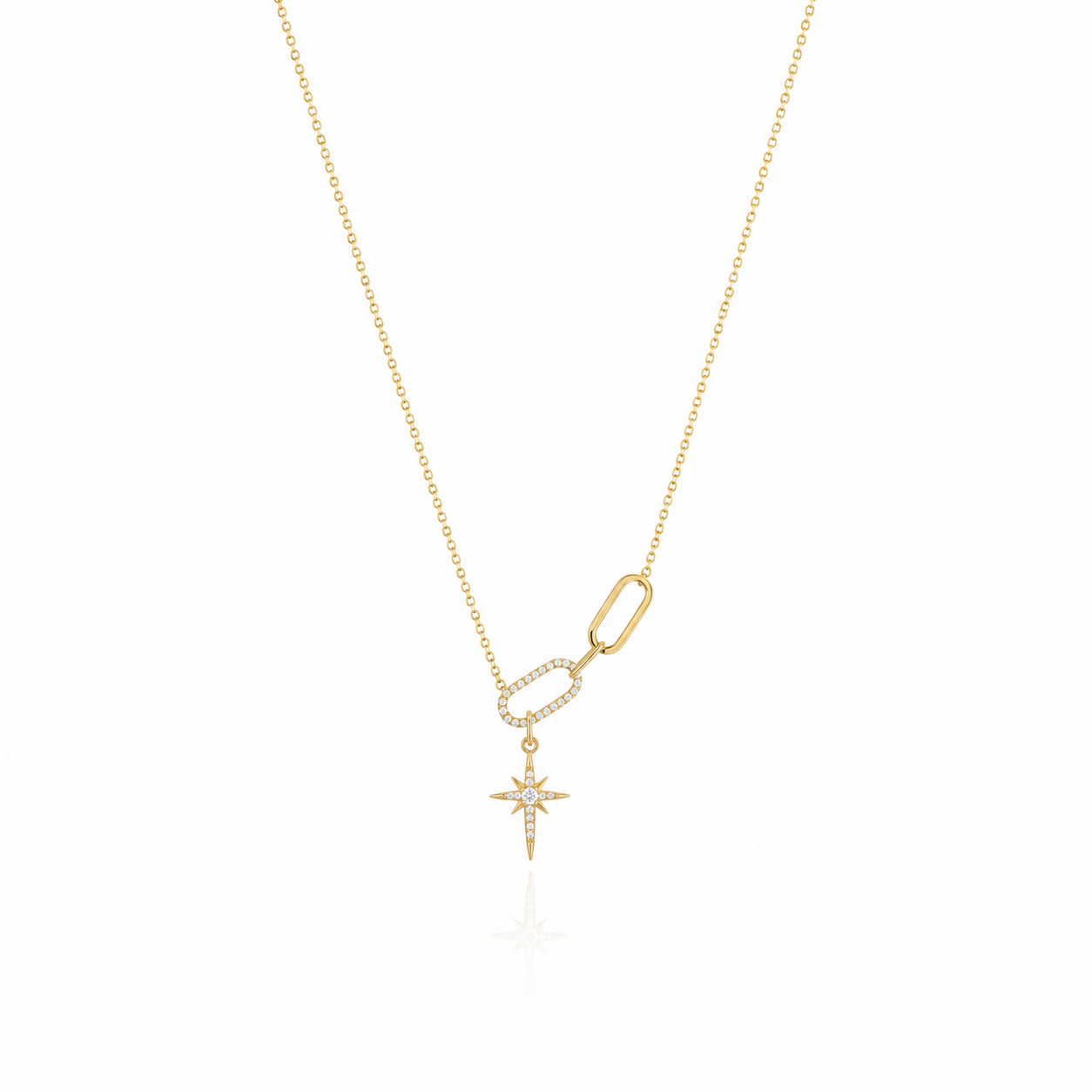 North Star Link Necklace