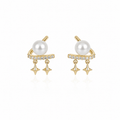 Orbit Drop Earrings