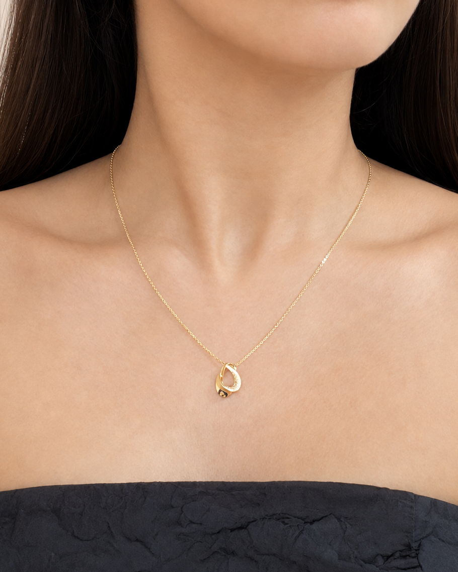 Teardrop Twist Necklace