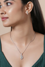 Citrine Garden Pendant Set