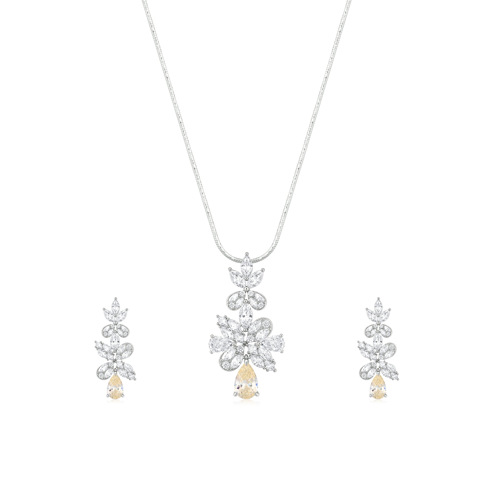 Citron Vine Pendant Set