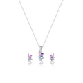 Confetti Pearl Pendant Set