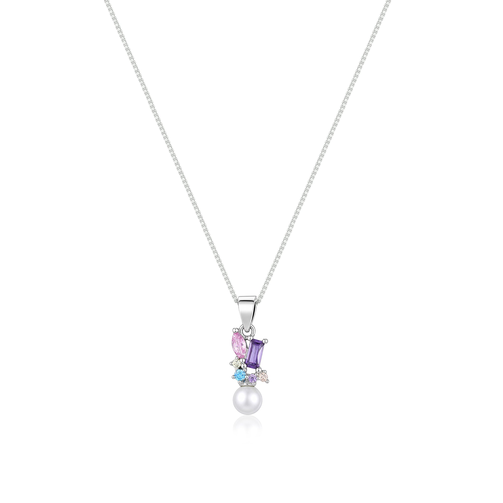 Confetti Pearl Pendant Set