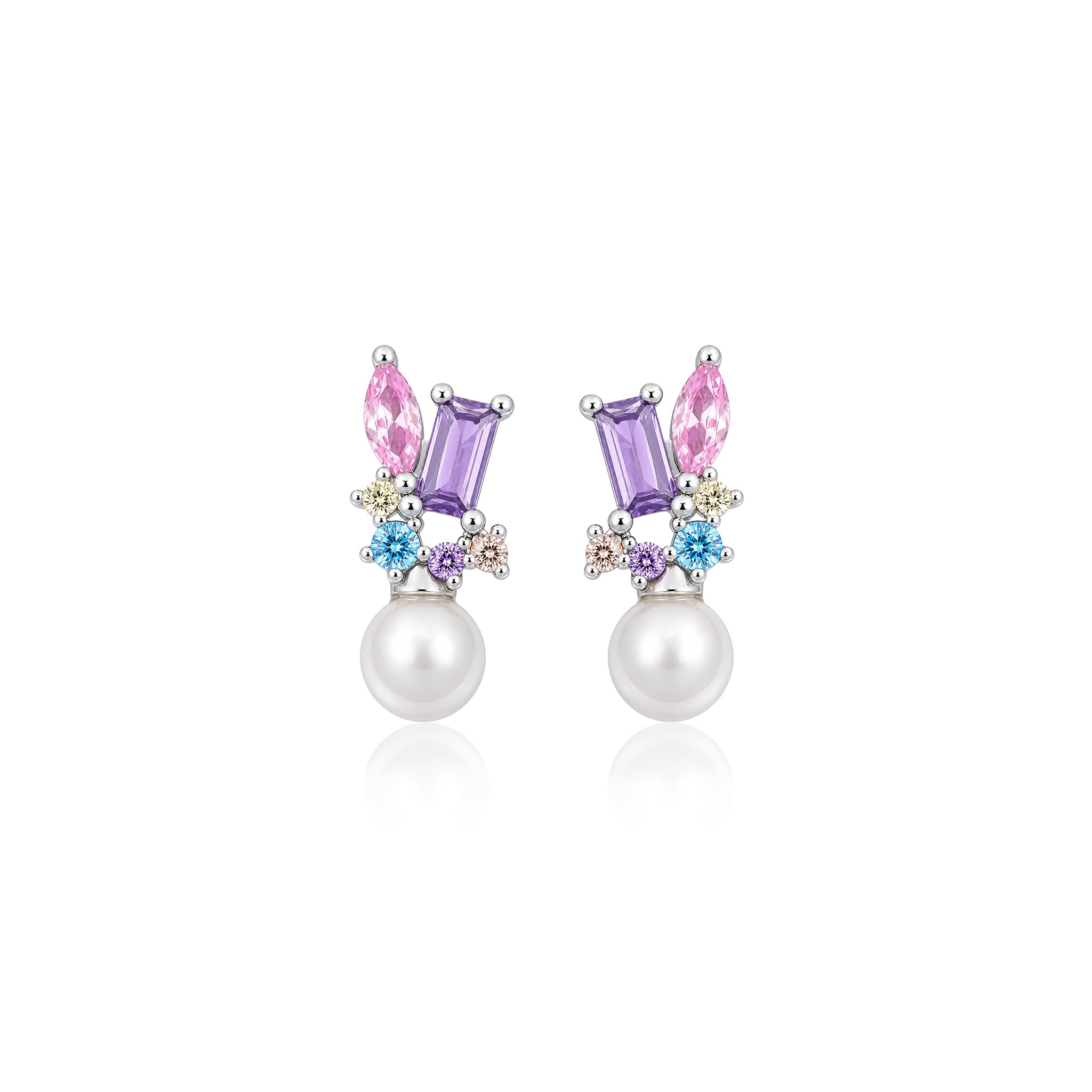 Confetti Pearl Pendant Set
