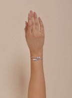 Quite Bloom Bypass Bangle