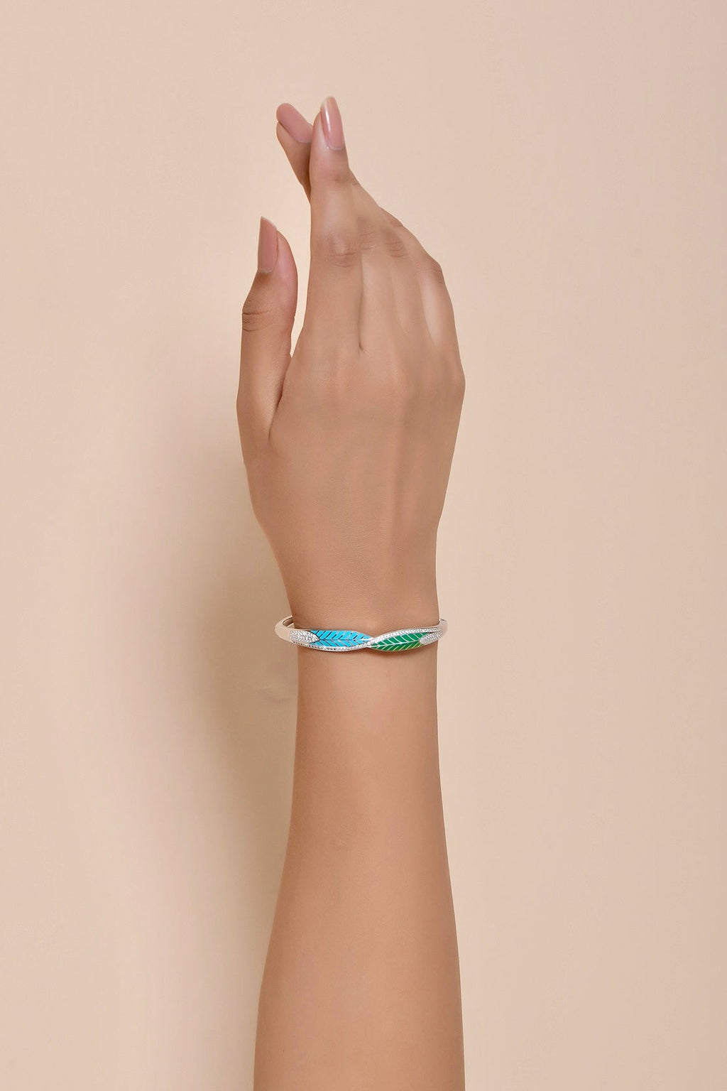 Canopy Enamel Bangle