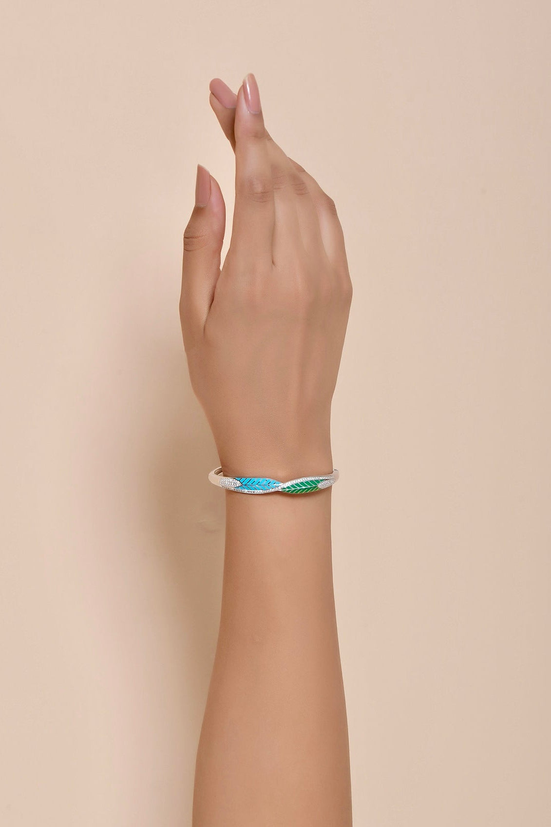 Canopy Enamel Bangle