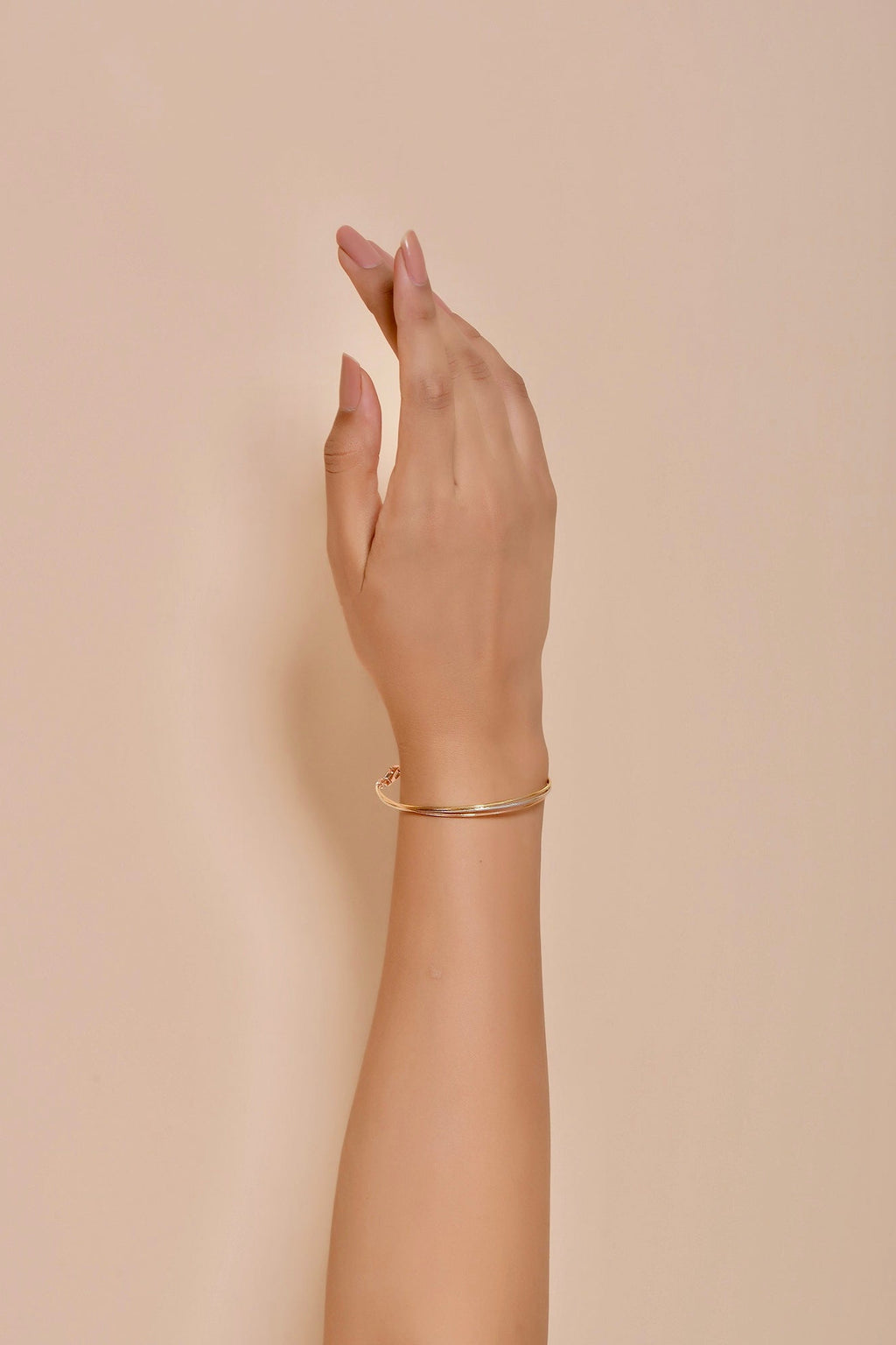 Tri Tone Omega Bracelet