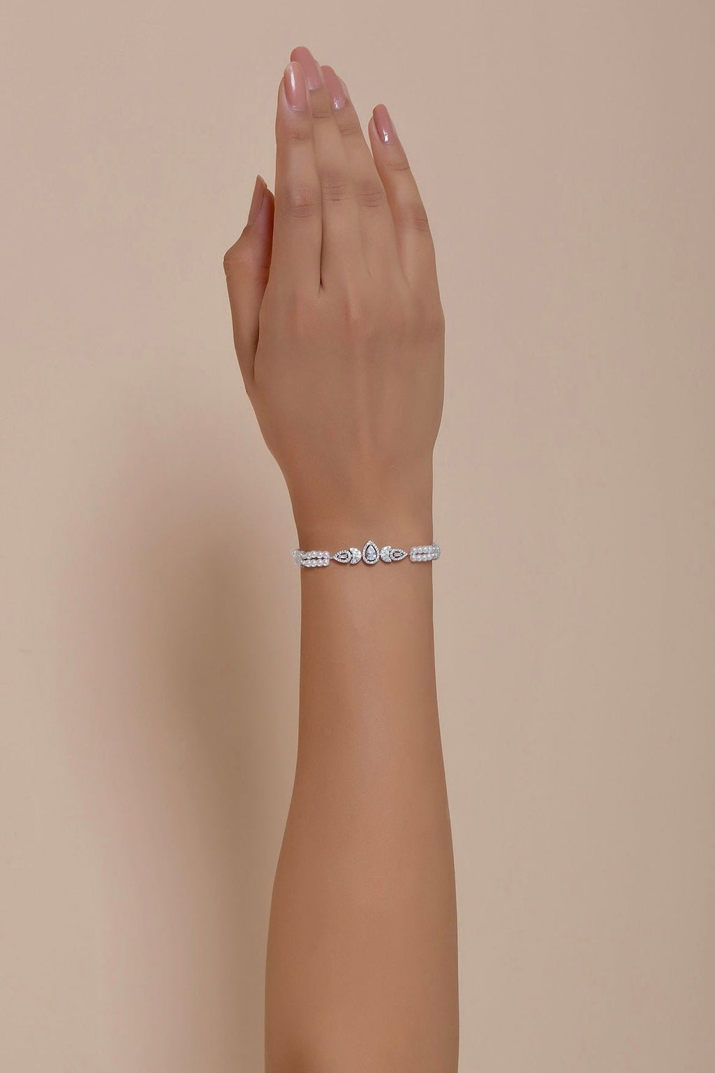 Heirloom Seed Bracelet - White