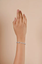 Panthera Square Tennis Bracelet