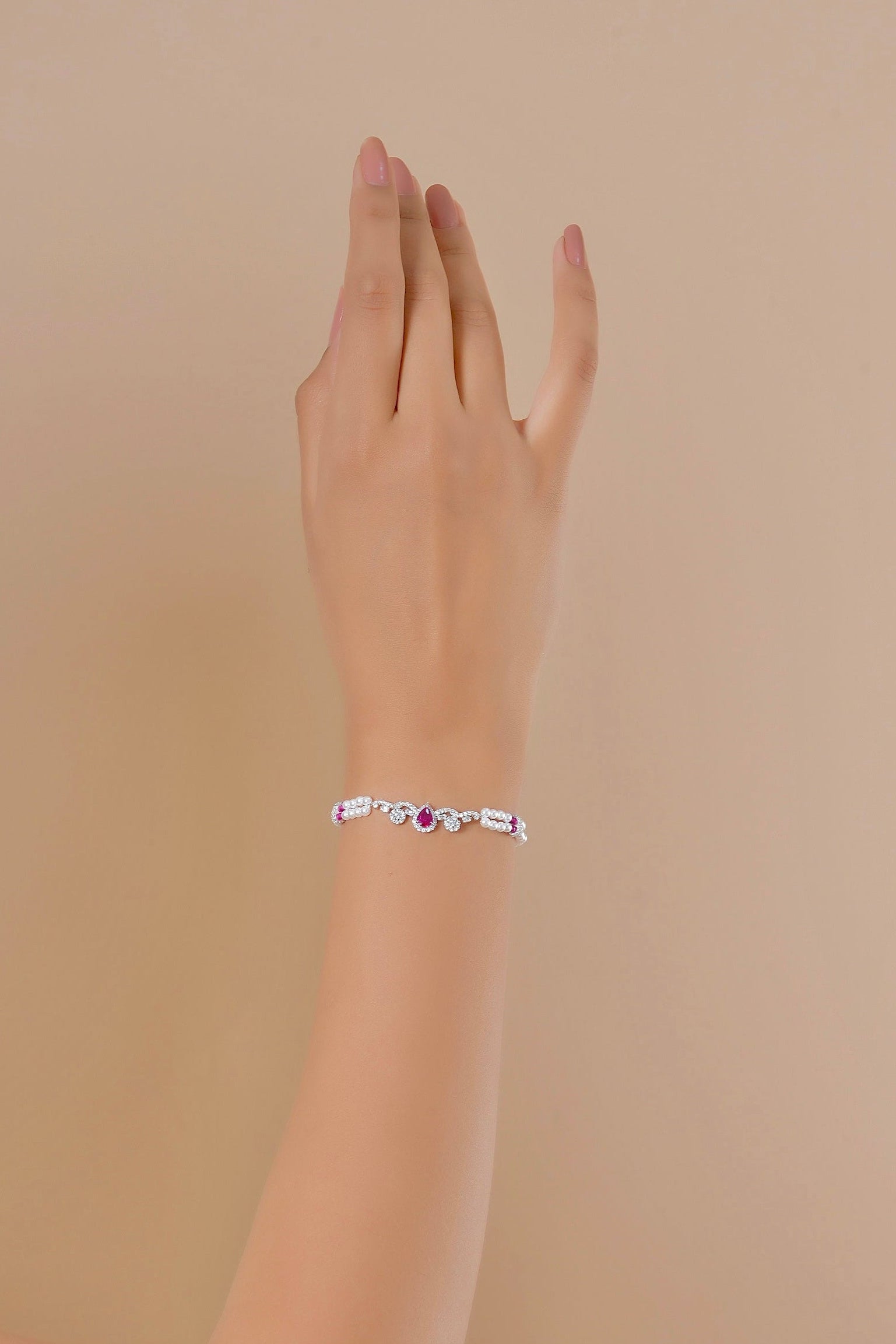 Heirloom Seed Bracelet - Pink