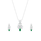 Emerald Vine Pendant Set