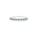 Forest Frame Tennis Bracelet