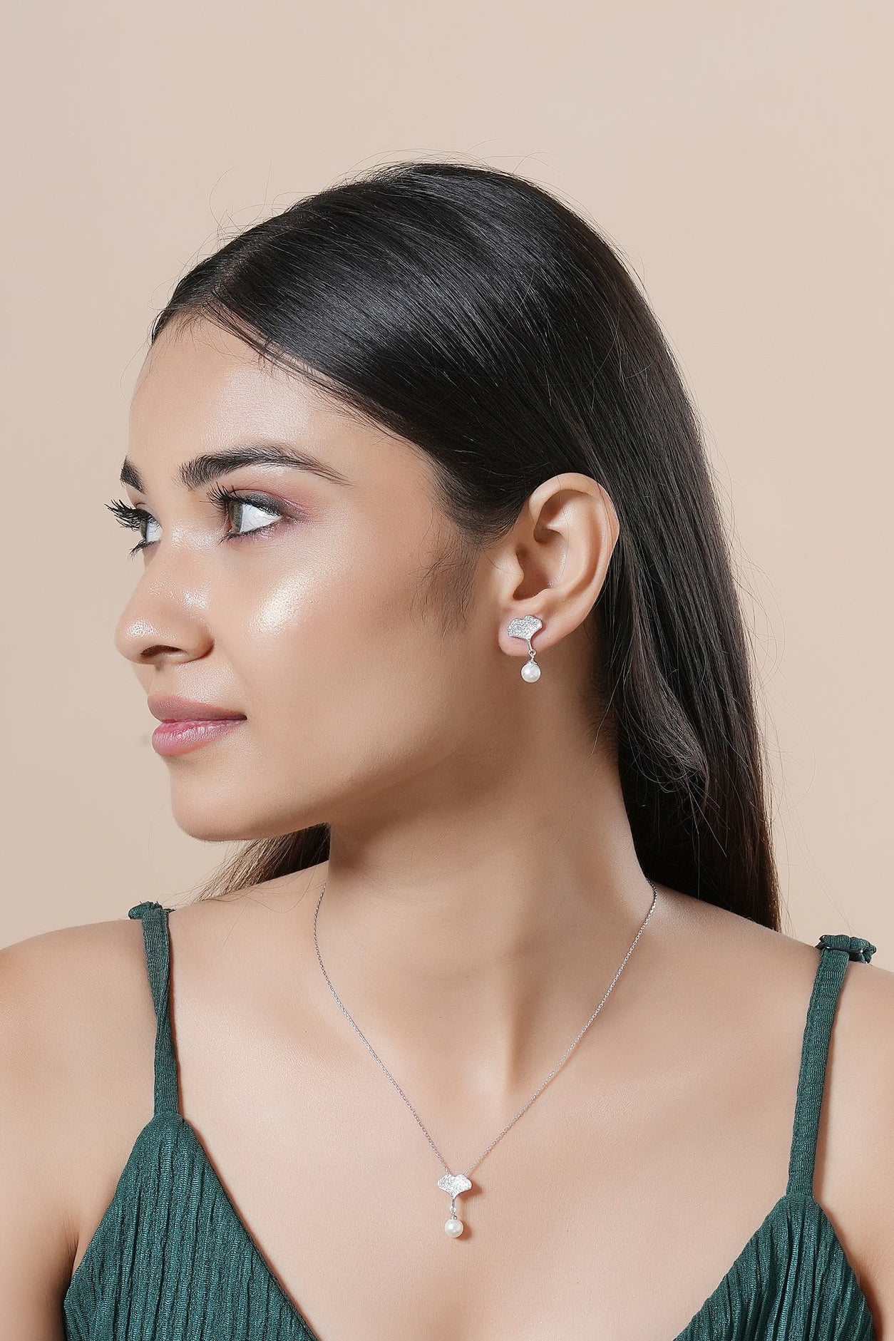 Ginkgo Pearl Set