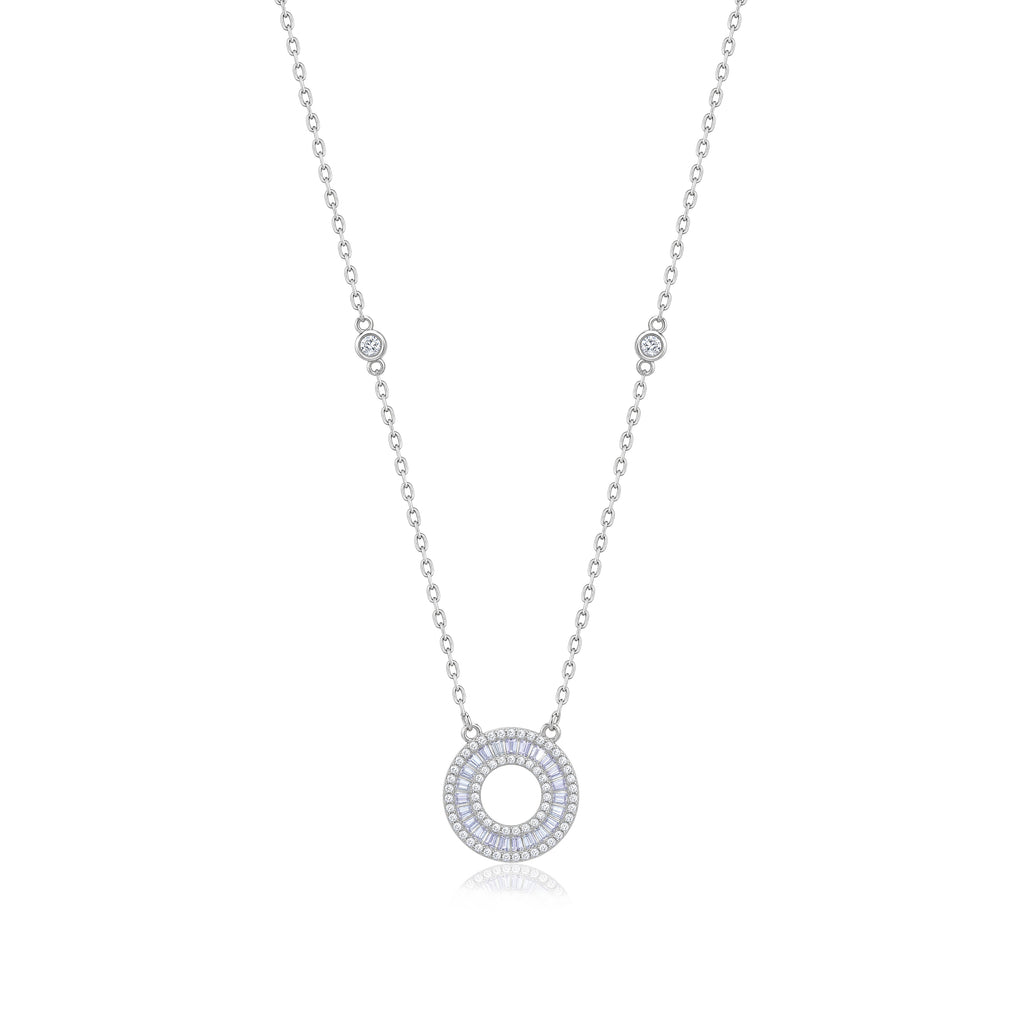 Halo Wheel Necklace