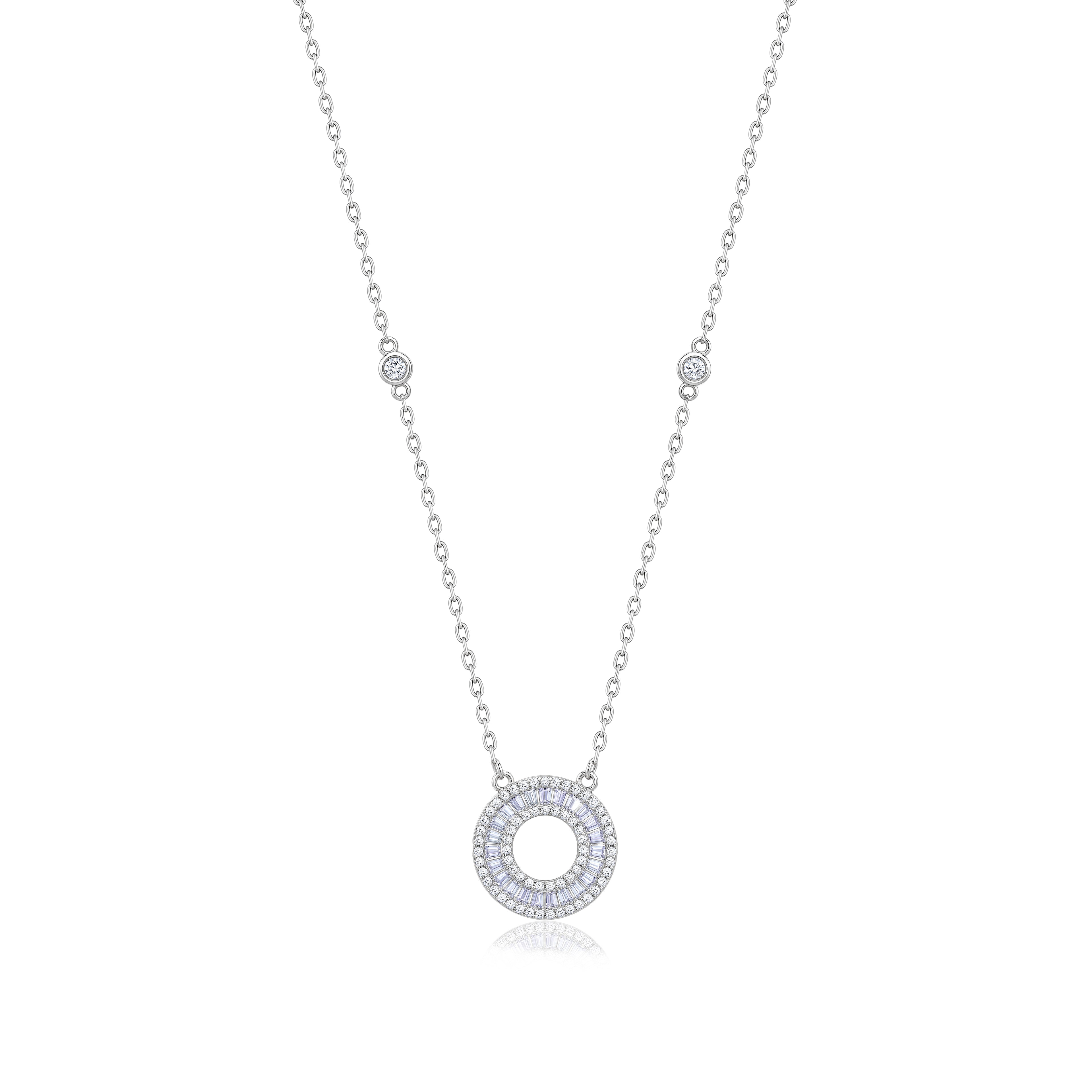 Halo Wheel Necklace