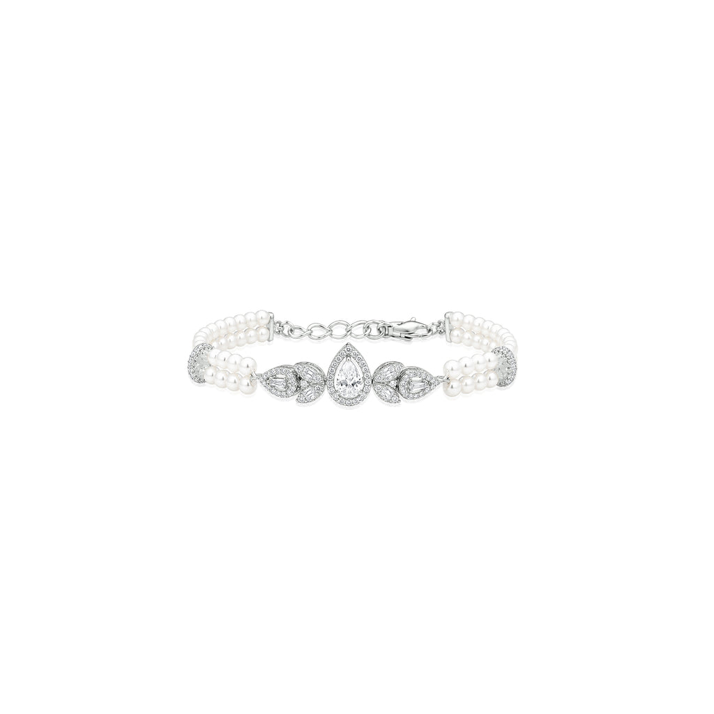 Heirloom Seed Bracelet - White