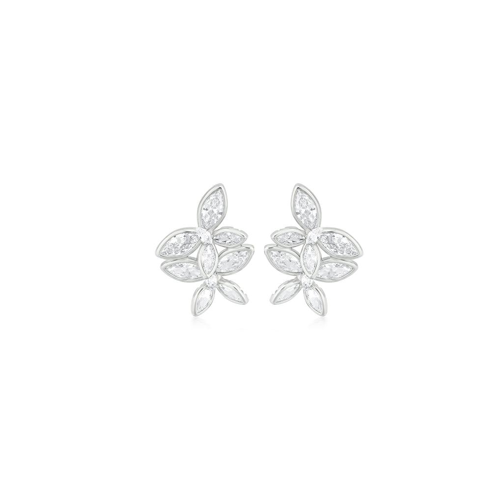 Marquise Petal Earrings