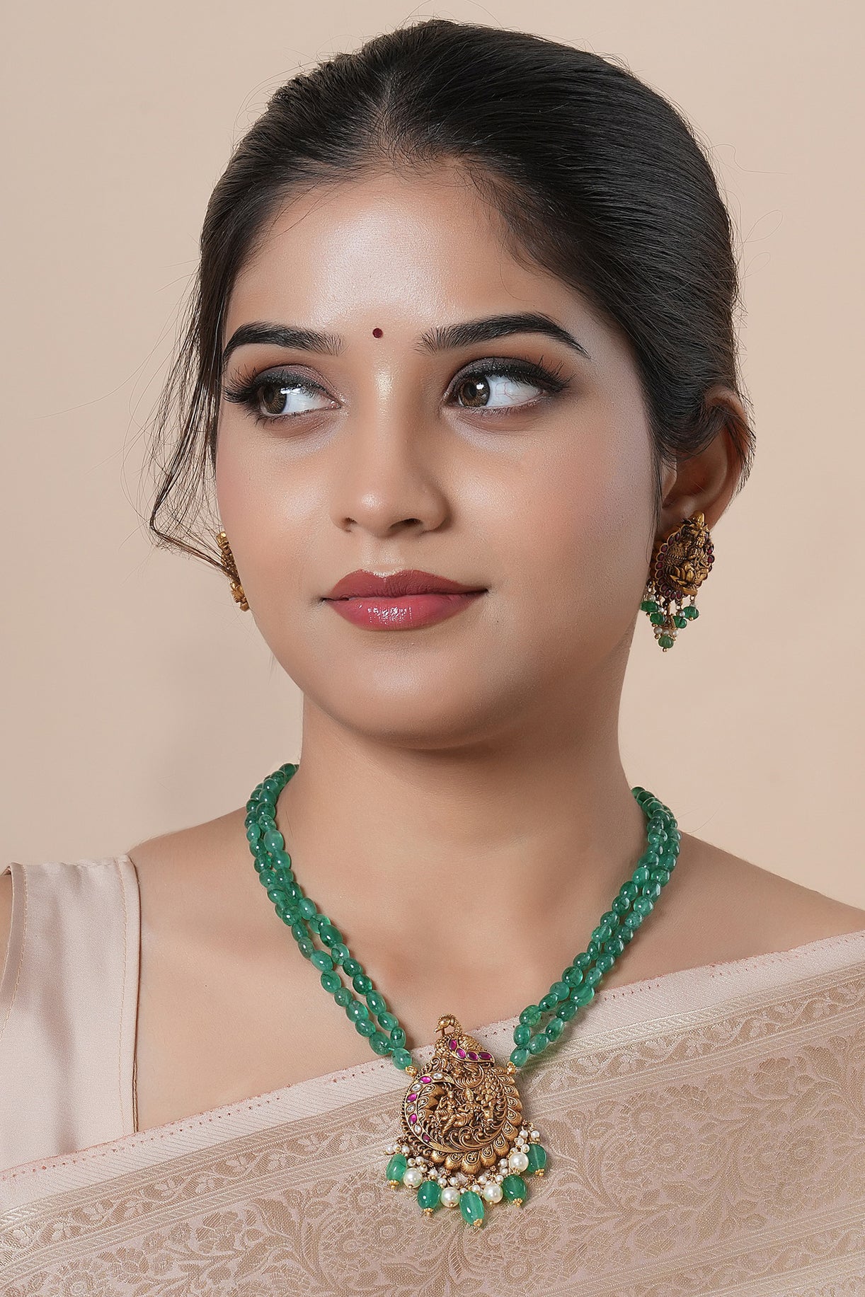 Panna Mayura Necklace