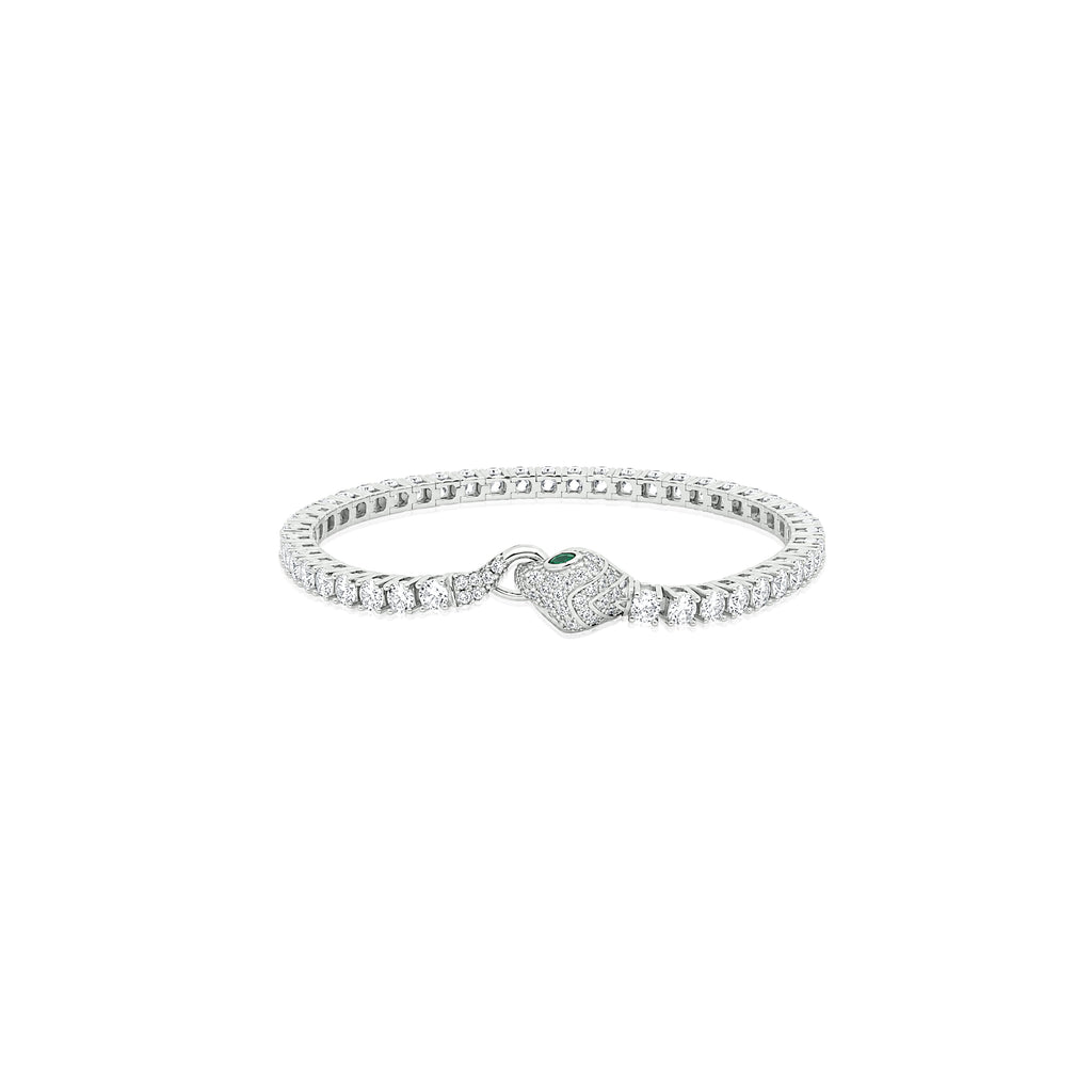 Panthera Round Tennis Bracelet