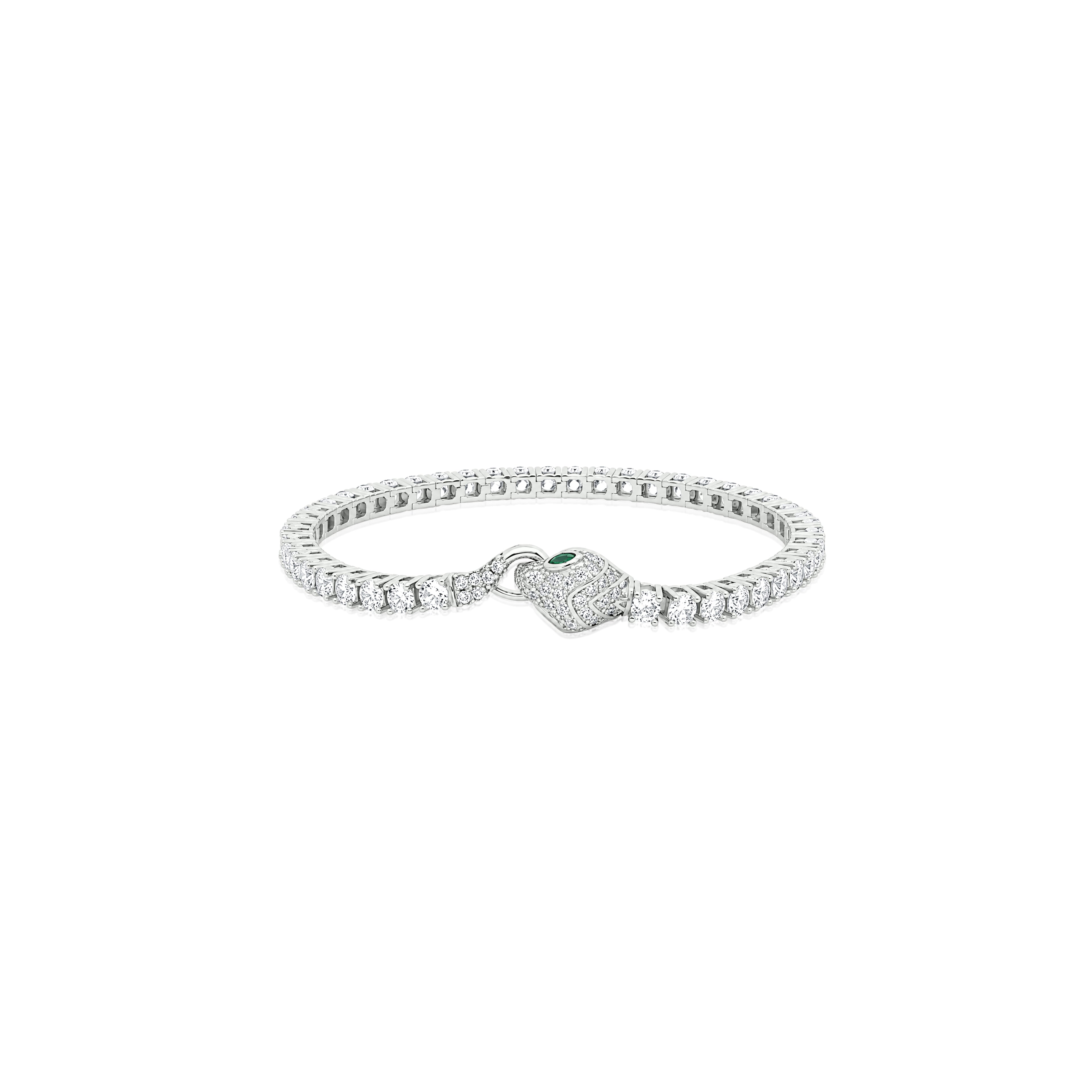 Panthera Round Tennis Bracelet