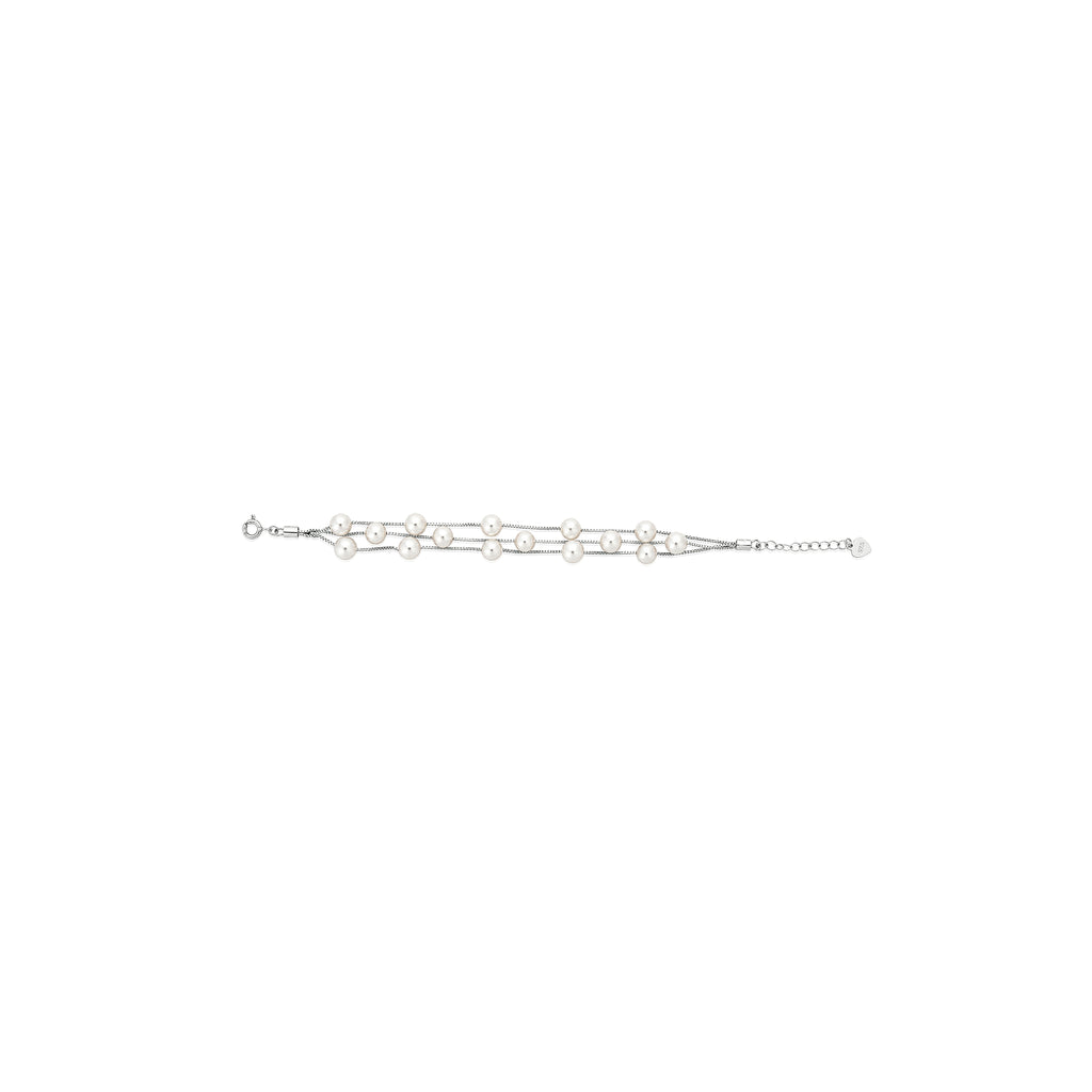 Pearl Cloud Layer Bracelet