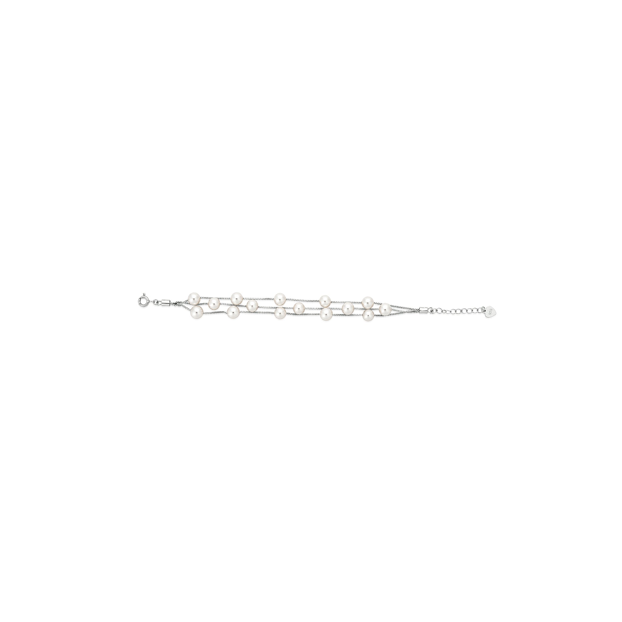 Pearl Cloud Layer Bracelet