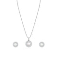 Pearl Soleil Pendant Set