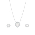 Pearl Starburst Pendant Set