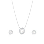 Pearl Starburst Pendant Set