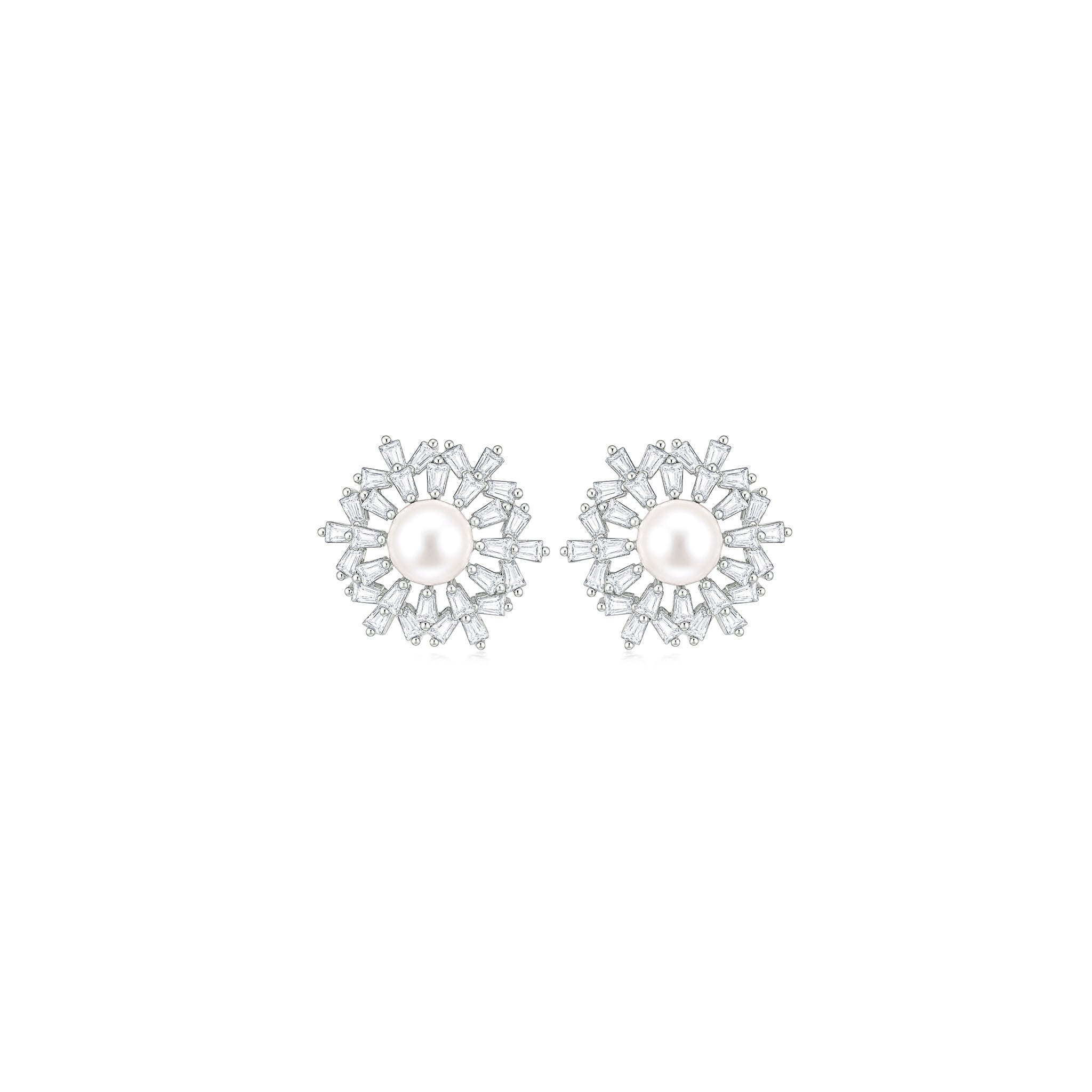 Pearl Starburst Pendant Set