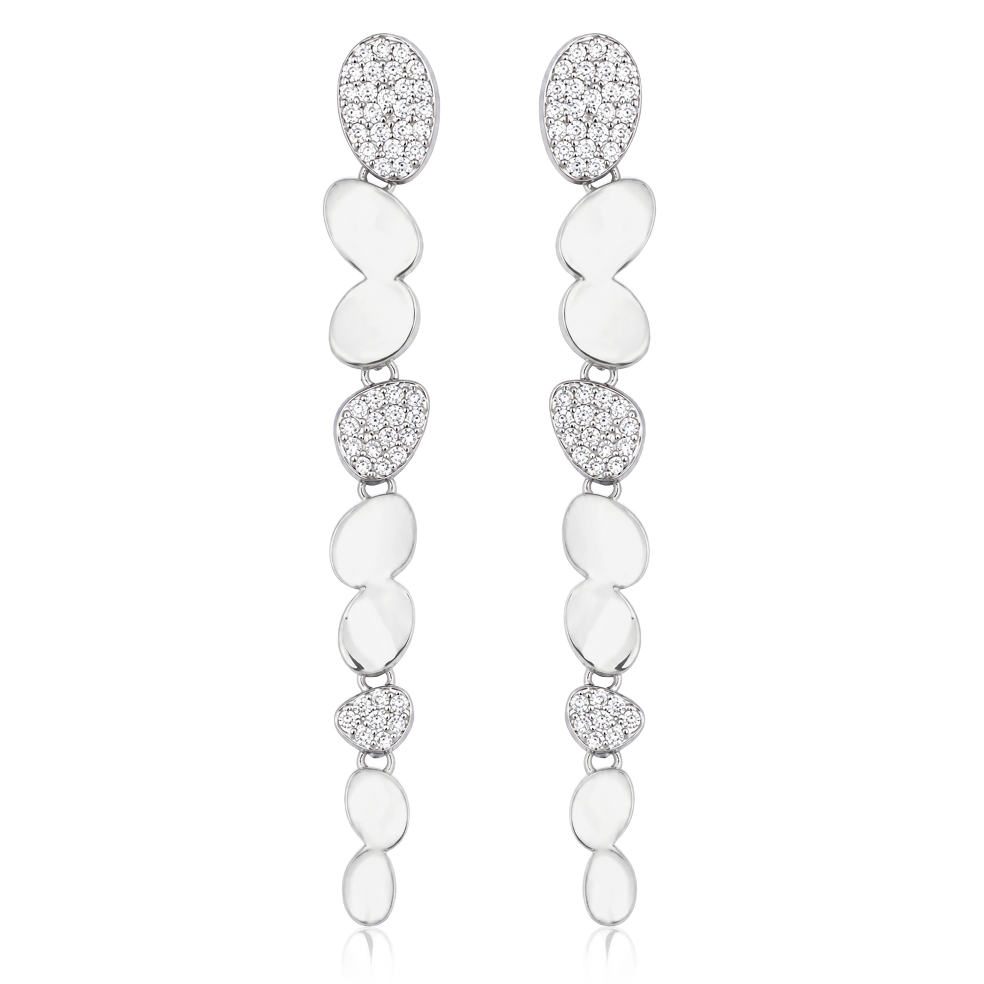 Pebble Cascade Earrings