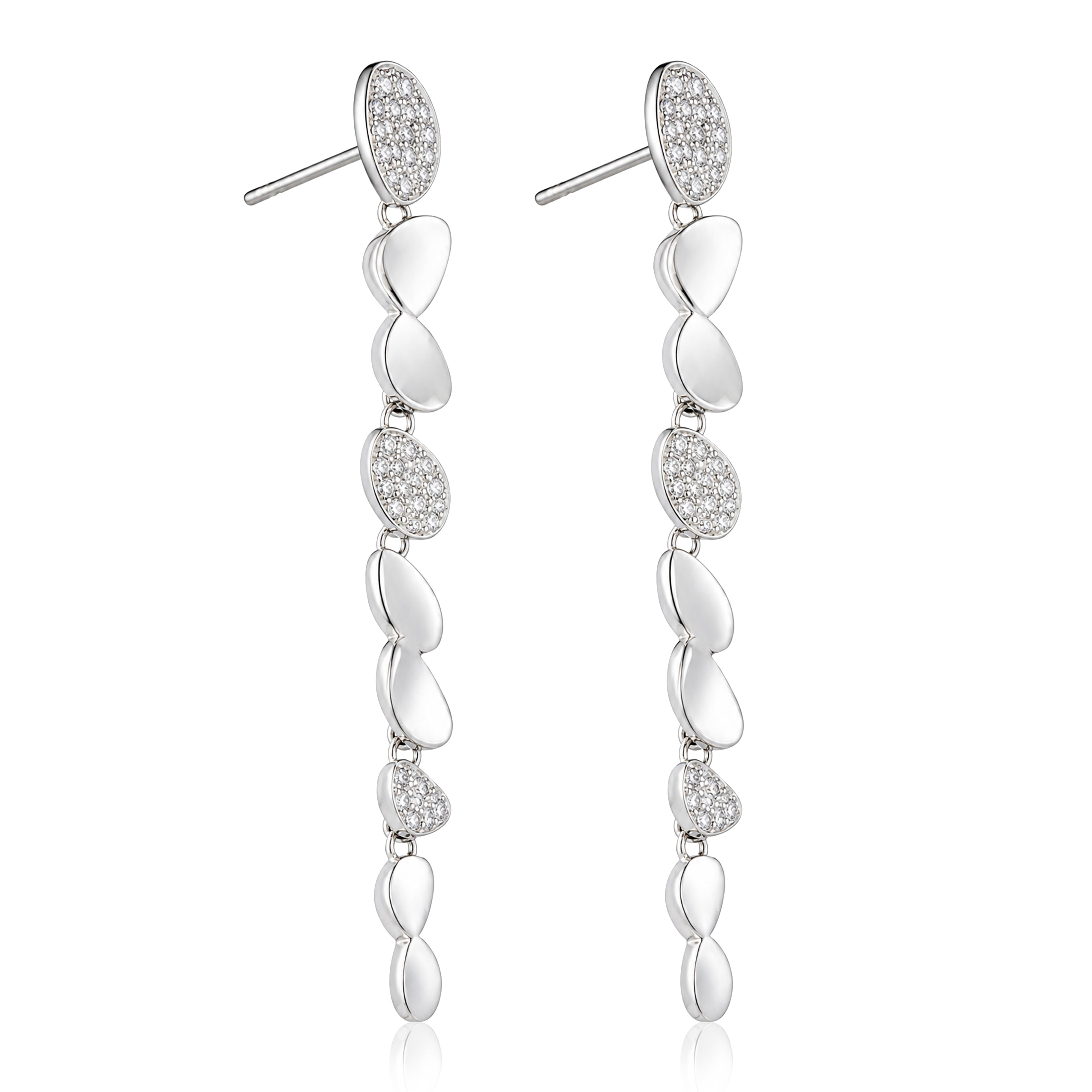 Pebble Cascade Earrings