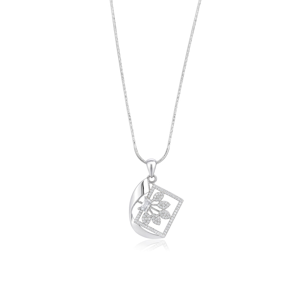 Petal Frame Pendant Set