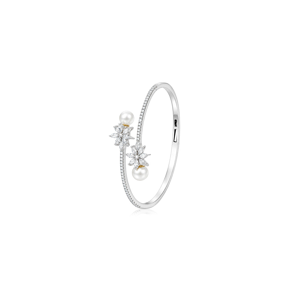 Quite Bloom Bypass Bangle