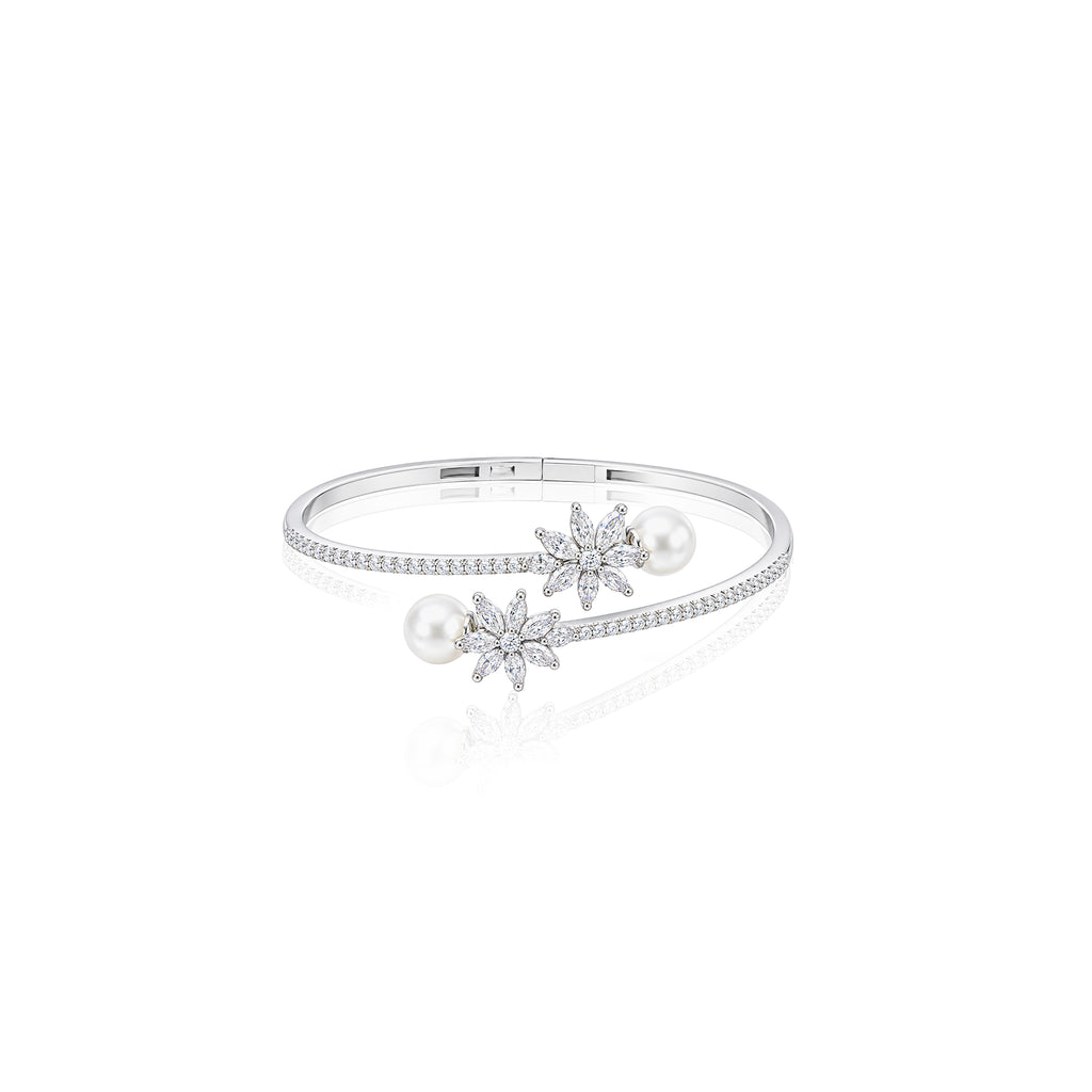 Quite Bloom Bypass Bangle