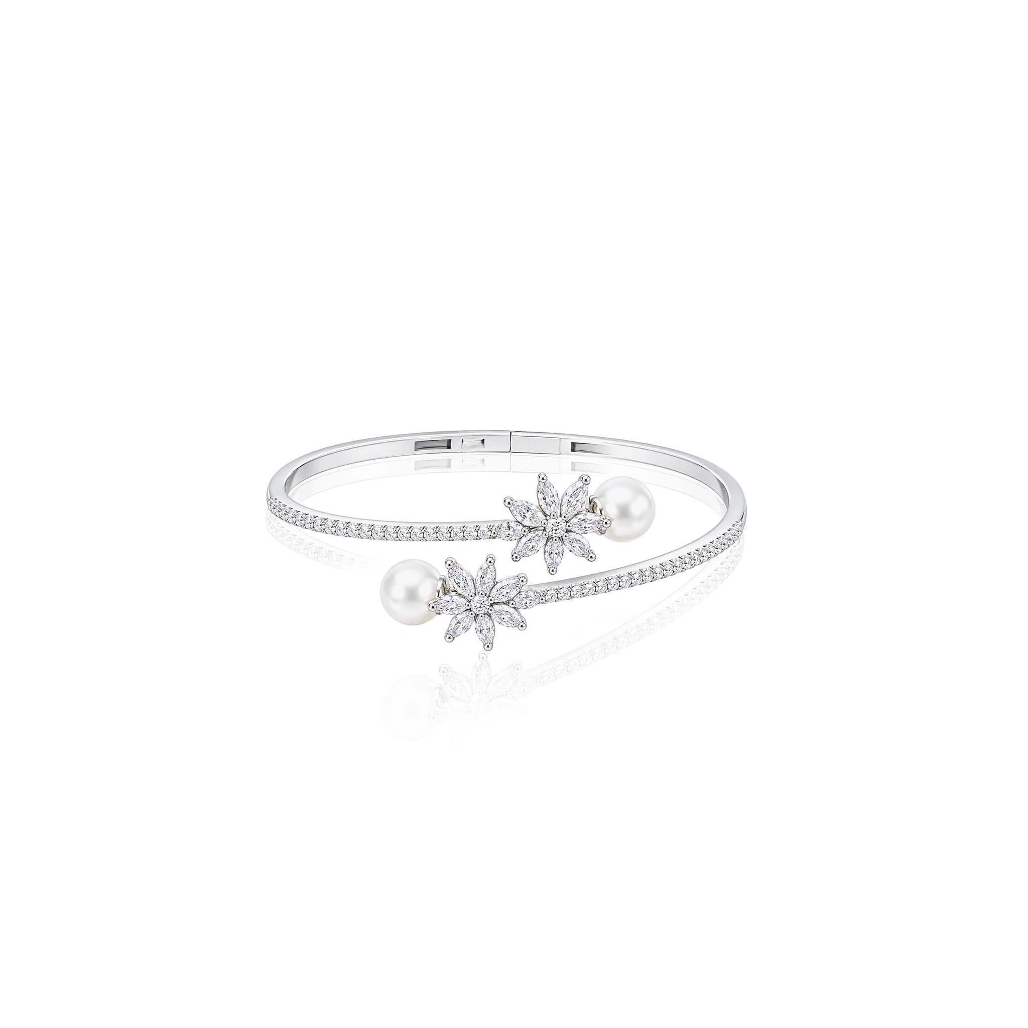 Quite Bloom Bypass Bangle