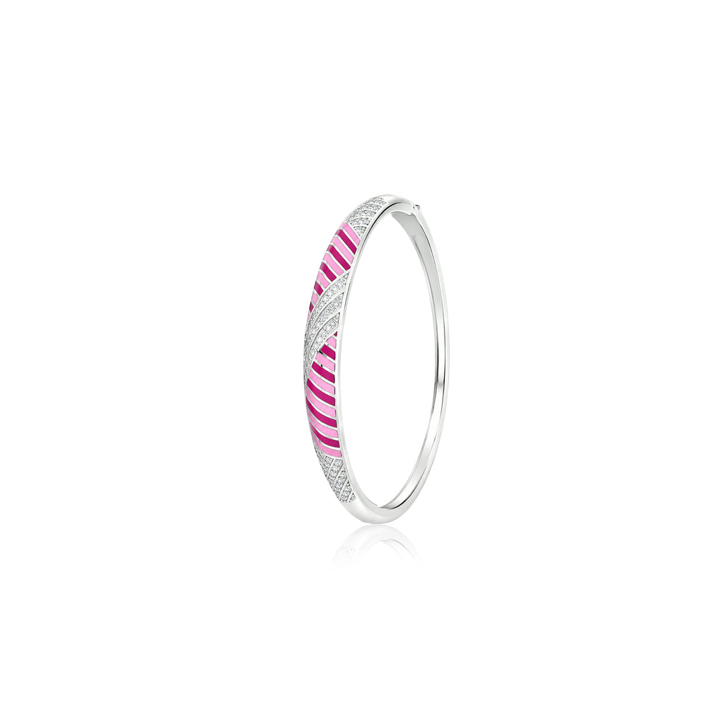Rosa Wave Bangle